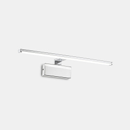 224930 Ideal lux Alma настенный светильник для зеркала с прямоугольным корпусом из хромированного алюминия
