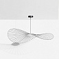 L0840303 VERTIGO Petite Friture Подвесной светильник геометрический сферический большой черно-белый — фото 5