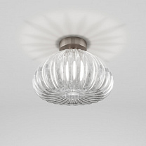 Потолочный светильник DIAMANTE G CRYSTAL SATIN NICKEL E27 CE