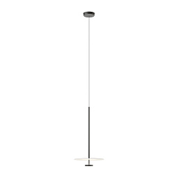 593513/1B Vibia Flat подвесной светильник белого цвета с купольным плафоном