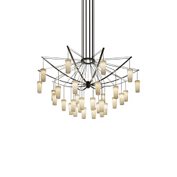 20-7612-21-55 Leds C4 Catenaria подвесная люстра с множеством подвесов хромированная