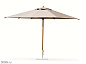 Classic Квадратный акриловый садовый зонт Ethimo