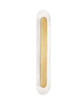 Clear Glass Brass Gold Metal LED 16Watt 220-240Volt 824Lm IP20 3000K L:14 W:6.5 H:70 cm