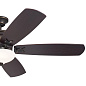 56" Crescent 5 Blade LED Indoor Ceiling Fan Olde Bronze люстра-вентилятор 300325OZ Kichler — фото 9