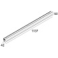 13217 9200 B-W Delta Light INLET Настенный светильник TRIMLESS L113 — фото 1