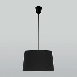 a059602 TK Lighting Maja подвесной светильник с коническим текстильным абажуром