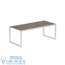 NINIX СТОЛ 200X90CM ИЗ НЕРЖАВЕЮЩЕЙ СТАЛИ И КЕРАМИЧЕСКОГО TERRA MARRONE Royal Botania