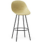 609243 Normann Copenhagen Mat Барный стул 75 см, конопляный / черный — фото 1