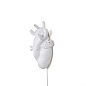 HEART LAMP Фарфоровый настенный светильник Seletti 09925 — фото 4