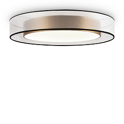 FR6005CL-L48G Freya Zoticus потолочный светильник с круглым корпусом и акриловым рассеивателем в золотом оттенке