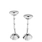 111102 Candle Holder Gallions nickel finish set of 2  подсвечник Eichholtz