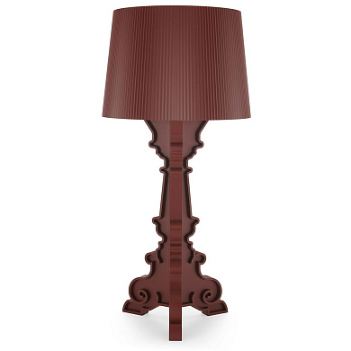 G9077BO Kartell Bourgie Mat TL современный настольный светильник бордовый