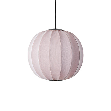 KW60 SS LED Knit-Wit Made By Hand Подвес Ø60 с бежевым тканевым плафоном LED