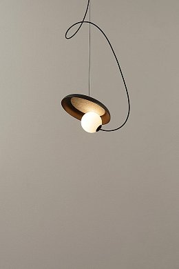Подвесной светильник Milan Iluminacion Wire 24, антрацит
