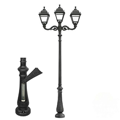 Парковый фонарь Fumagalli NEBO ADAM/SIMON 2L+1