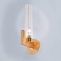 Kolarz Raggio 6009.60130 настенный светильник сусальное золото прозрачный ширина 17.2cm высота 36cm 1 лампа e14 — фото 1