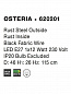620201 OSTERIA Novaluce светильник LED E27 1x12W IP20