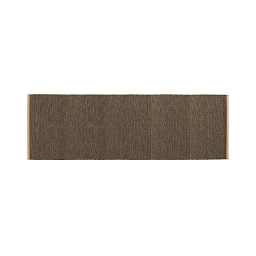 1656-0600 Bjrk Design House Stockholm Узкий ковёр в коричневом цвете с натуральным оттенком