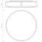 1121085 Mashiko 400 Round Astro lighting потолочный светильник бронза — фото 3