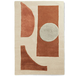 1104269847 Ferm Living Bloco ковер из ворсовой шерсти