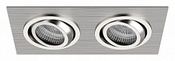 011602 Lightstar Singo встраиваемый потолочный светильник с двумя поворотными модулями