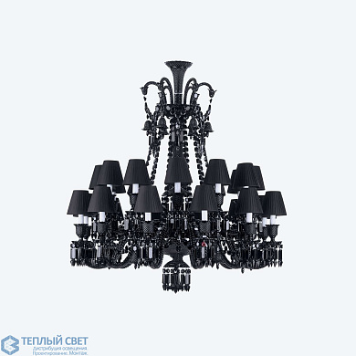 Zenith Chandelier Black 12L Baccarat люстра 2608103