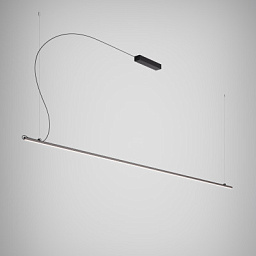 F44A06 02 Fabbian Freeline люстра с цилиндрическими стеклянными подвесками IP40