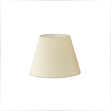 2P0222 Beige textile shade ø270×200 абажур Faro barcelona