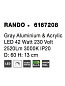 6167208 RANDO Novaluce светильник LED 42W 2520Lm 3000K IP20