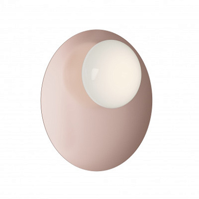 05603RFDHXXBB Elesi luce Bianca AP PL 42 LED IP20 крупный круглый дизайнерский настенный и потолочный светильник розовый