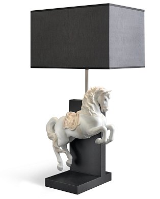 Настольная лампа Horse on Courbette Lladro 01023064