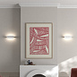 Rotaliana Ipe W2 AP LED настенный светильник с прямым светом матовый чёрный 1IPW2LED62ZL0 — фото 1