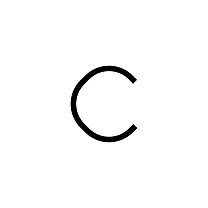 Строчная буква «c»