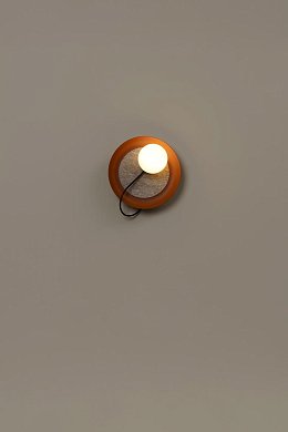 Настенный светильник Milan Iluminacion Wire 24, медный металлик