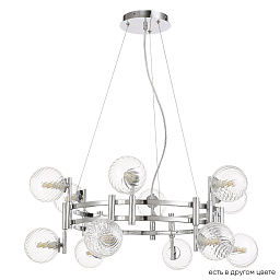LUXURY SP12 CHROME Crystal Lux LUXURY люстра с множеством шарообразных плафонов на металлическом основании