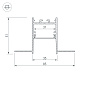 Профиль для светодиодной ленты Arlight SL-COMFORT32-FANTOM — фото 1