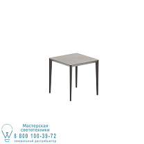 СТОЛ U-NITE 74X74СМ БРОНЗА С КЕРАМИЧЕСКОЙ СТОЛЕШНИЦЕЙ ИЗ CEMENTO LUMINOSO Royal Botania