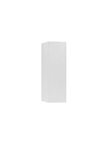 Sandy White Aluminium & Glass LED 4Watt 220-240Volt 161Lm IP54 3000K L:8W:4.5 H:16 cm