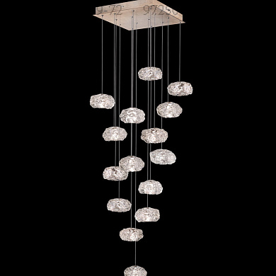 853040-21L Natural Inspirations 19" Square Pendant подвесной светильник, Fine Art Lamps