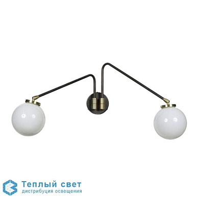 ARRAY TWIN OPAL настенный светильник CTO LIGHTING ARRWA2BZGO