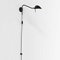 1476003 Serge Plug-In Astro lighting светильник для чтения матовый чёрный — фото 1