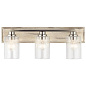 Amity 3 Light Vanity Light Brushed Nickel настенный светильник 37481 Kichler — фото 3