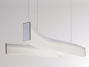 LASH PD (white chrome) декоративный подвесной светильник, Molto Luce