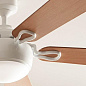 60" Humble 5 Blade LED Indoor Ceiling Fan White люстра-вентилятор 300415WH Kichler — фото 1