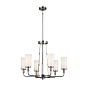 Vetivene 6 Light Chandelier Classic Pewter люстра 52451CLP Kichler — фото 8