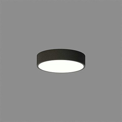 ACB Iluminacion London 3760/20 Потолочный светильник Textured Black, LED 1x12W 3000K 840lm, Integrated LED