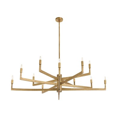 Люстра Arteriors Griff Large, античная латунь