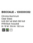 1300301302 BOCCALE Novaluce светильник LED G9 1x5W IP20 Bulb Included