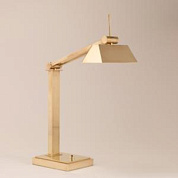 TM0088.BR.BC Oxford Desk Lamp, Brass