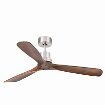 LANTAU L Matt nickel/walnut fan 0-10V